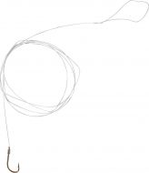 #10 Feeder Big Fish hook-to-nylon bronze 7,5lbs 0,20mm 100cm 8 pieces
