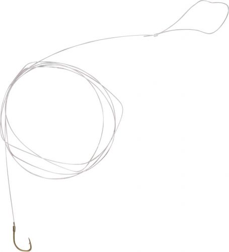 #14 Feeder Master hook-to-nylon bronze 4lbs 0,14mm 100cm 8 pieces